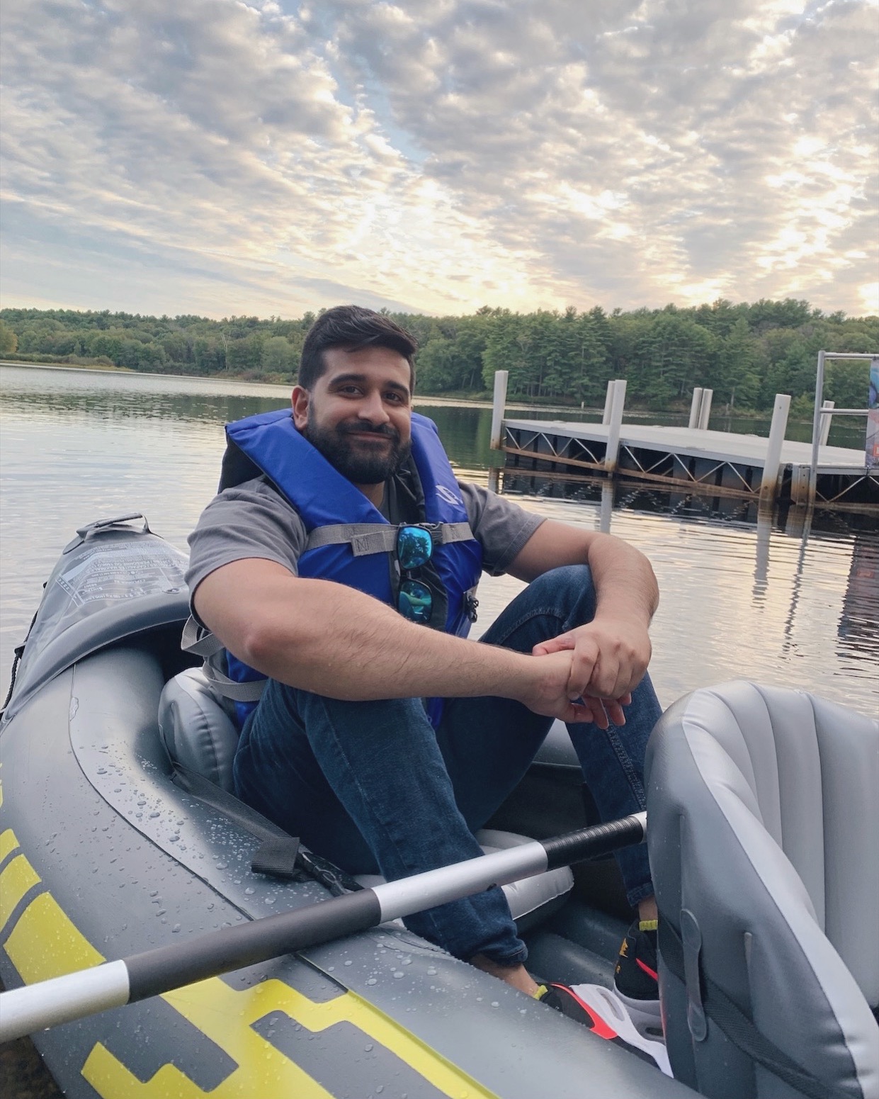 Priyam Kayaking